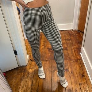 NWT F21 checkered pants